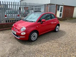 Red Used 2018 Fiat 500 Lounge Hatchback | £7,495 (Fair price)