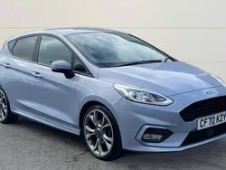 Blue Used 2021 Ford Fiesta ST-Line X Hatchback | £13,791 (Fair price)
