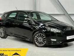 Black Used 2017 Ford Focus ST-Line Hatchback | £6,995 (Fair price)