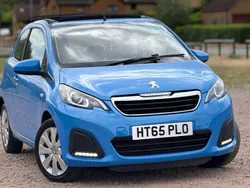 Blue Used 2016 Peugeot 108 Active Hatchback | £3,997 (Good price)