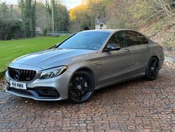 Silver Used 2016 Mercedes C63 AMG Premium Sedan | £24,999 (Fair price)