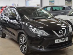 Black Used 2017 Nissan Qashqai Tekna SUV | £8,495 (Good price)
