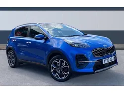 Blue Used 2020 Kia Sportage GT-Line S SUV | £18,752 (Fair price)