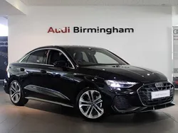 Mythos black New 2025 Audi A3 S-Line Sedan | £29,750 (Fair price)