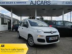 White Used 2018 Fiat Panda Easy Hatchback | £5,650 (Fair price)