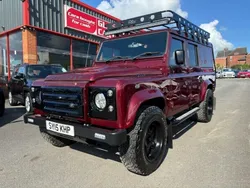 Red Used 2015 Land Rover Defender SUV | £37,990 (A bit pricey)