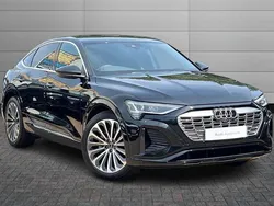 Black Used 2024 Audi Q8 e-tron S-Line SUV | £43,695 (Fair price)