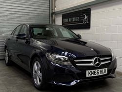 Blue Used 2017 Mercedes C200 Executive Sedan | £11,489 (Good price)