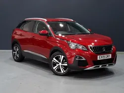 Red Used 2019 Peugeot 3008 Allure SUV | £11,798 (Fair price)