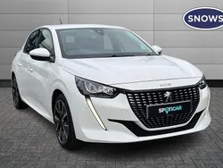 White Used 2021 Peugeot 208 Allure Hatchback | £13,273 (Fair price)