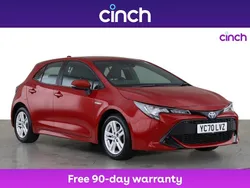 Red Used 2020 Toyota Corolla Hatchback | £15,399 (Fair price)
