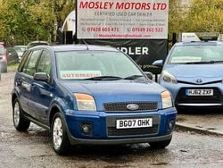 Blue Used 2007 Ford Fusion Zetec Hatchback | £2,000 (Good price)