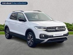 White Used 2022 VW T-Cross Black Edition SUV | £17,824 (Fair price)