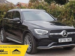 Black Used 2021 Mercedes GLC300 AMG line SUV | £25,390 (Super price)