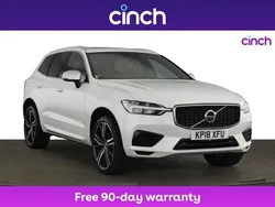 White Used 2018 Volvo XC60 R-Design Pro SUV | £19,999 (Fair price)