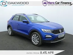Blue Used 2019 VW T-Roc SE SUV | £16,774 (Expensive)