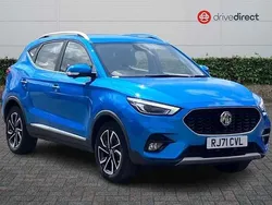 Blue Used 2022 MG ZS Exclusive Sedan | £12,301 (Fair price)