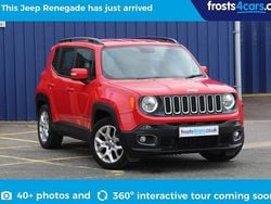 Red Used 2017 Jeep Renegade Longitude SUV | £9,995 (Good price)