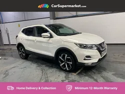 White Used 2020 Nissan Qashqai Tekna SUV | £13,697 (Fair price)
