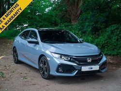 Grey Used 2017 Honda Civic EX Hatchback | £12,990 (A bit pricey)
