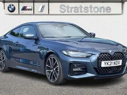 Blue Used 2021 BMW 420 M Sport Coupe | £27,199 (Expensive)