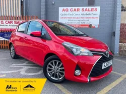 Red Used 2016 Toyota Yaris Hatchback | £7,290 (Fair price)