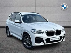 White Used 2020 BMW X3 M Sport SUV | £28,490 (Good price)
