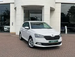 Candy white Used 2019 Skoda Fabia Hatchback | £9,590 (Good price)