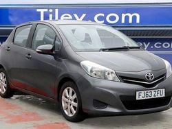 Grey Used 2013 Toyota Yaris Hatchback | £6,490 (Fair price)
