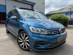 Blue Used 2020 VW Touran R-line MPV | £24,995 (Expensive)