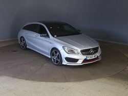 Silver Used 2015 Mercedes CLA250 Shooting Brake AMG Estate | £10,490