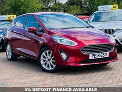 Red Used 2018 Ford Fiesta Titanium Hatchback | £6,499 (Fair price)