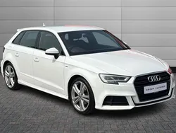 Ibis white Used 2018 Audi A3 S-Line | £10,290 (Fair price)