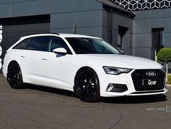 White Used 2022 Audi A6 Sport Estate | £27,995 (Super price)