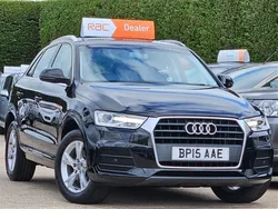 Black Used 2015 Audi Q3 SUV | £12,995 (A bit pricey)