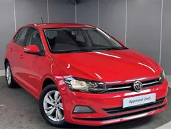 Red Used 2018 VW Polo SE Hatchback | £9,495 (Fair price)