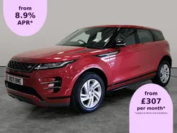 Red Used 2021 Land Rover Range Rover evoque R-Dynamic SUV | £21,716 (Good price)