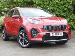 Red Used 2020 Kia Sportage GT-Line SUV | £17,690 (Fair price)