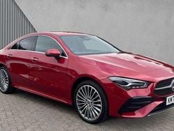 Red Used 2024 Mercedes CLA250e AMG Line Premium Sedan | £29,380 (Fair price)