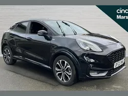 Black Used 2022 Ford Puma Gen-E ST-Line SUV | £14,293 (Good price)