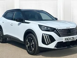 Okenite white Used 2024 Peugeot 2008 GTi SUV | £20,279 (Fair price)