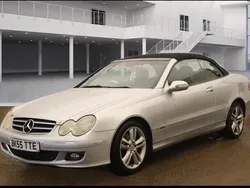 Silver Used 2005 Mercedes CLK200 Avantgarde Cabriolet | £1,996 (Expensive)