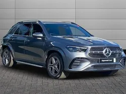 Selenite grey Used 2024 Mercedes GLE450 AMG AMG line Estate | £55,950 (A bit pricey)