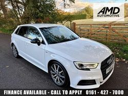 White Used 2018 Audi A3 Sportback Black Edition Hatchback | £13,890 (Good price)