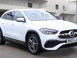 White Used 2022 Mercedes GLA200 AMG line SUV | £21,999 (Fair price)