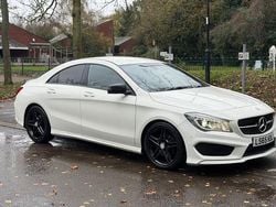 White Used 2015 Mercedes CLA200 AMG Sedan | £9,495 (Fair price)