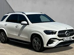 Diamond white metallic Used 2024 Mercedes GLE450 AMG AMG line SUV | £57,136