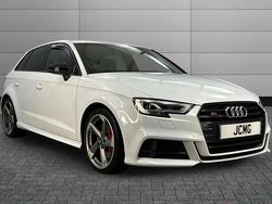 White Used 2018 Audi S3 Sportback Black Edition Hatchback | £19,350
