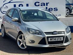 Silver Used 2014 Ford Focus Titanium Hatchback | £5,995 (Expensive)