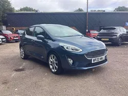 Blue Used 2020 Ford Fiesta Titanium X Hatchback | £8,790 (Good price)